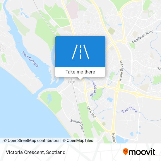 Victoria Crescent map