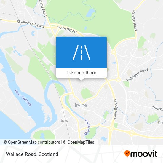 Wallace Road map