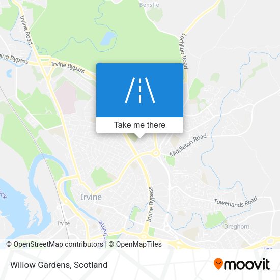 Willow Gardens map