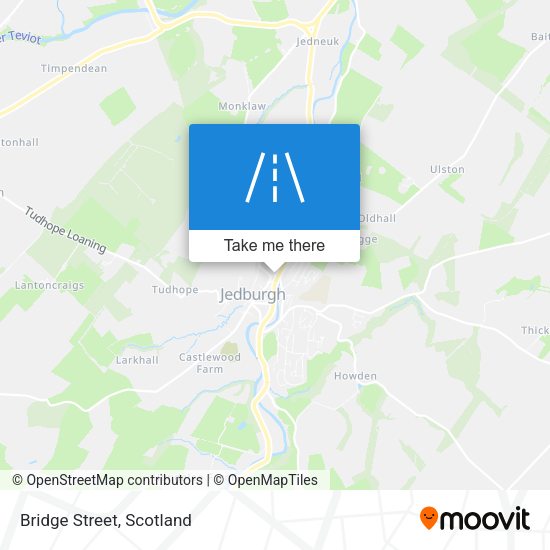 Bridge Street map