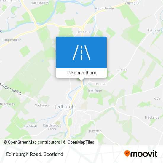 Edinburgh Road map