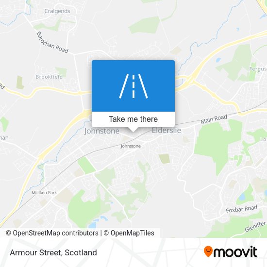 Armour Street map