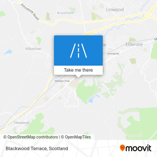 Blackwood Terrace map