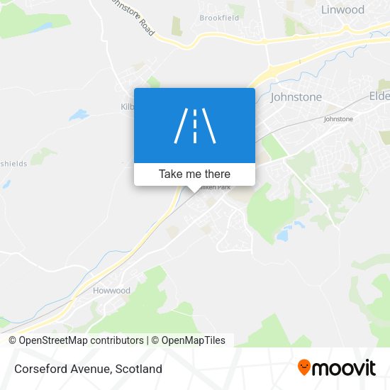 Corseford Avenue map