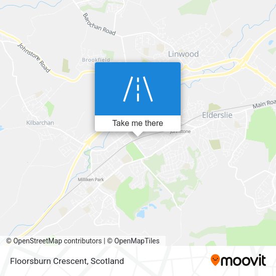 Floorsburn Crescent map