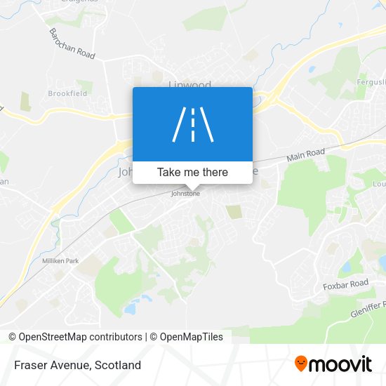 Fraser Avenue map