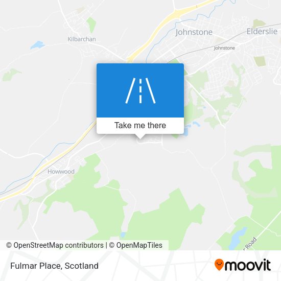 Fulmar Place map