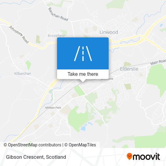 Gibson Crescent map