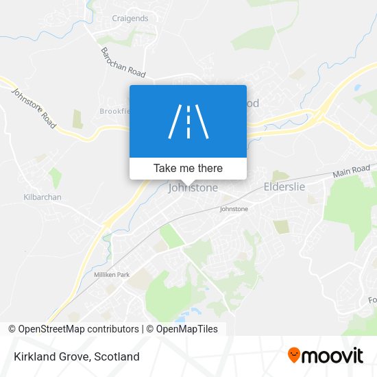 Kirkland Grove map