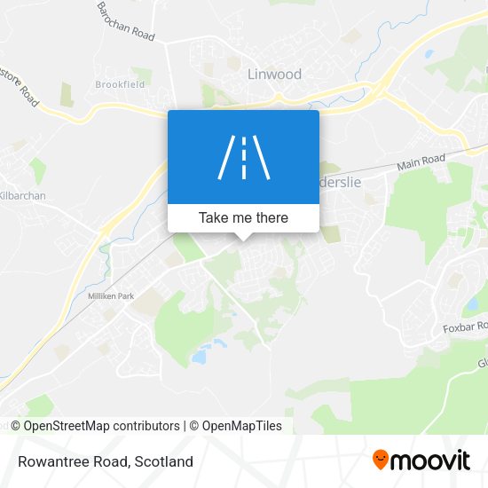 Rowantree Road map