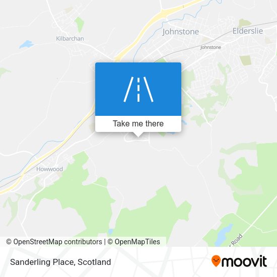 Sanderling Place map