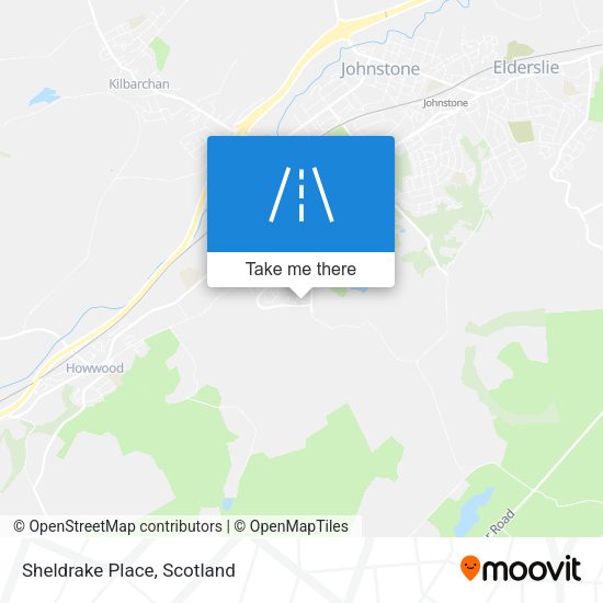 Sheldrake Place map