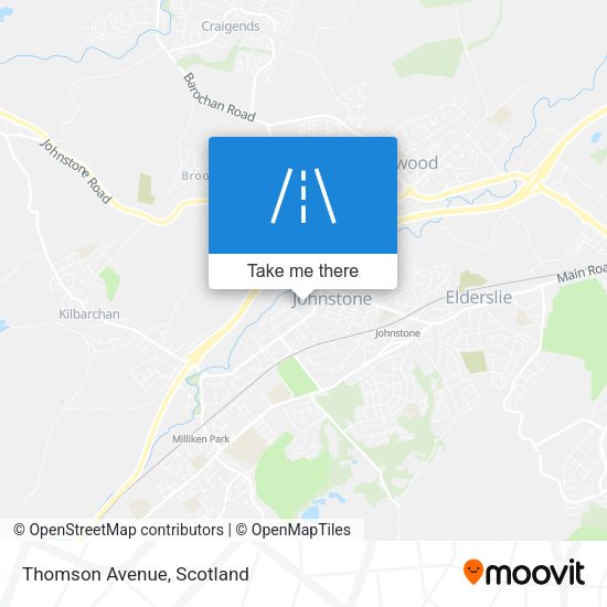 Thomson Avenue map