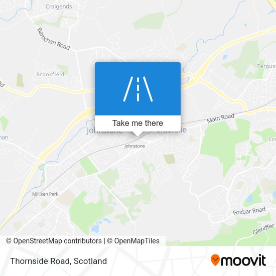 Thornside Road map
