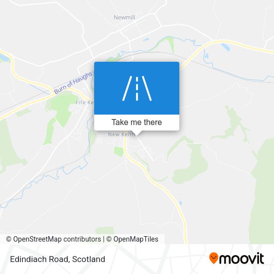 Edindiach Road map