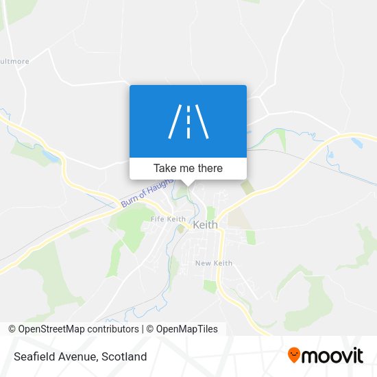 Seafield Avenue map