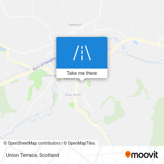Union Terrace map