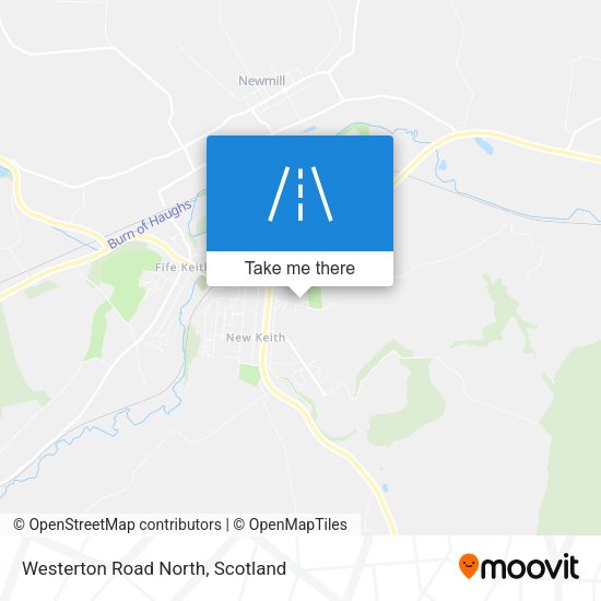 Westerton Road North map