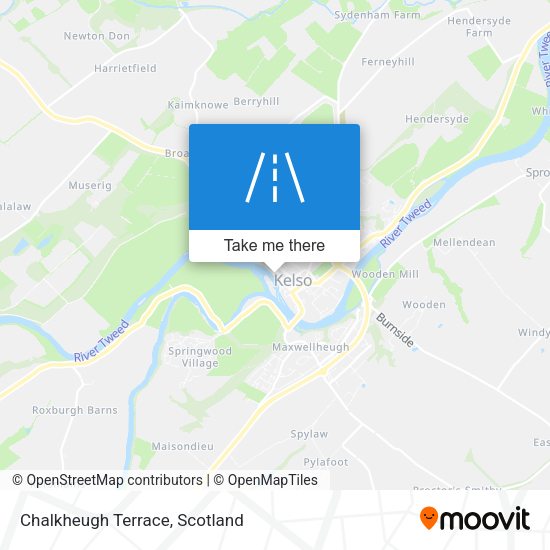 Chalkheugh Terrace map