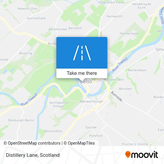 Distillery Lane map