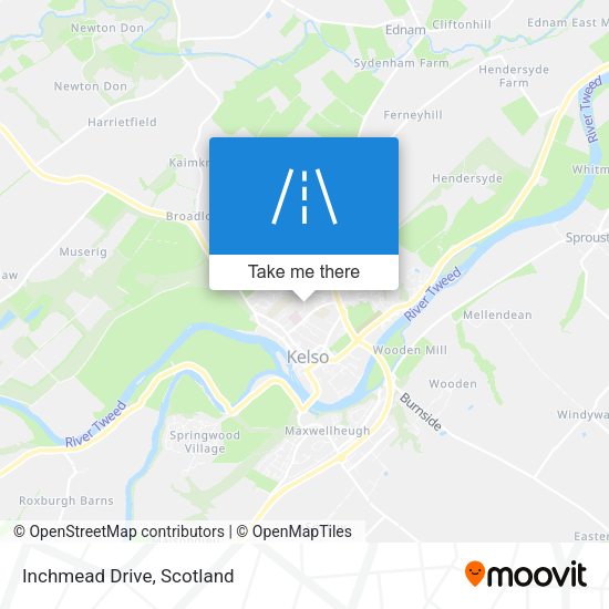 Inchmead Drive map