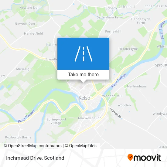 Inchmead Drive map