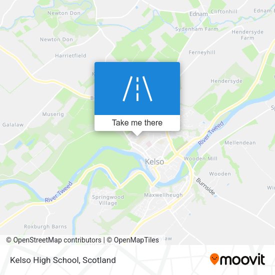Kelso High School map