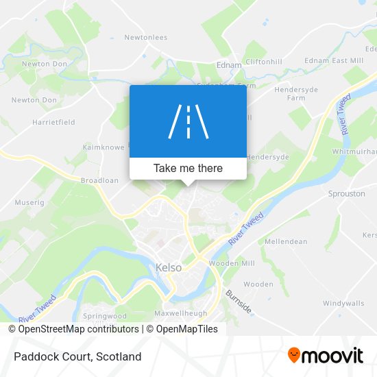 Paddock Court map