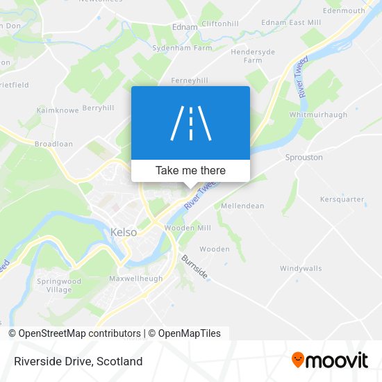 Riverside Drive map
