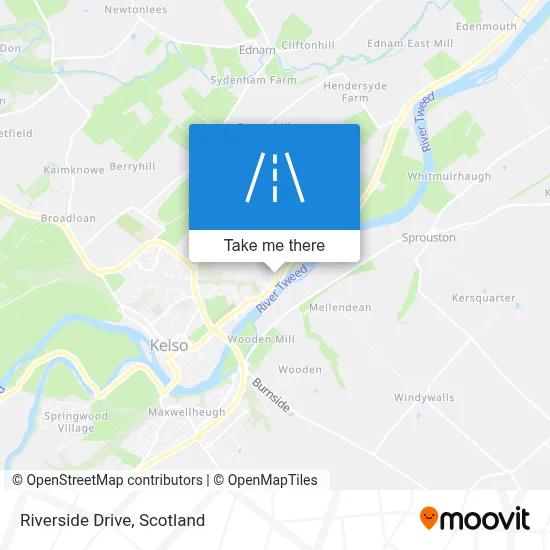 Riverside Drive map