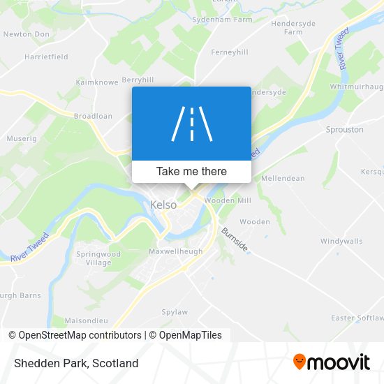 Shedden Park map
