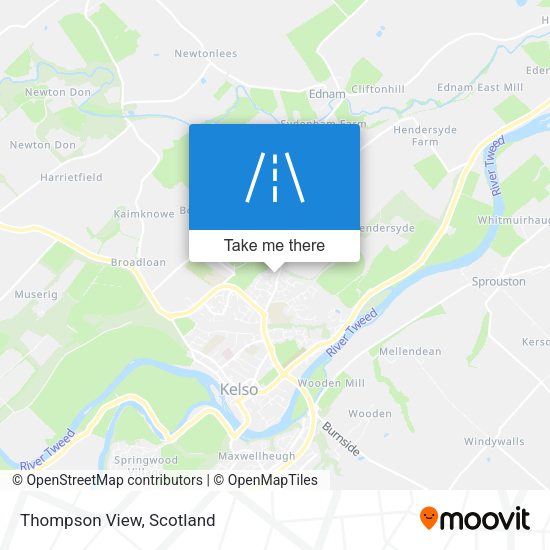 Thompson View map