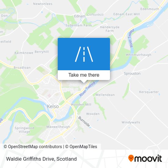 Waldie Griffiths Drive map