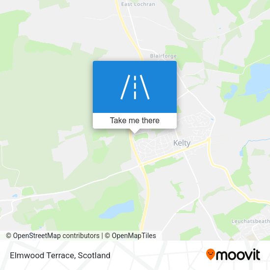 Elmwood Terrace map