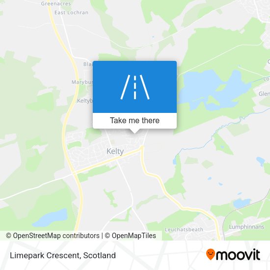 Limepark Crescent map