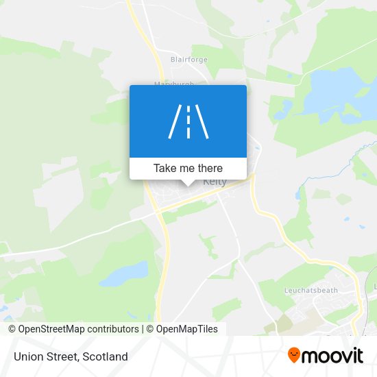 Union Street map