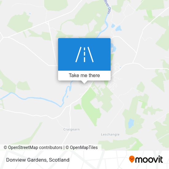 Donview Gardens map