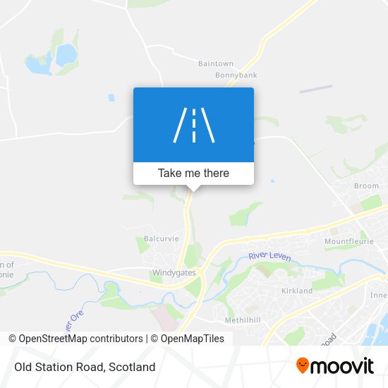 Old Station Road map