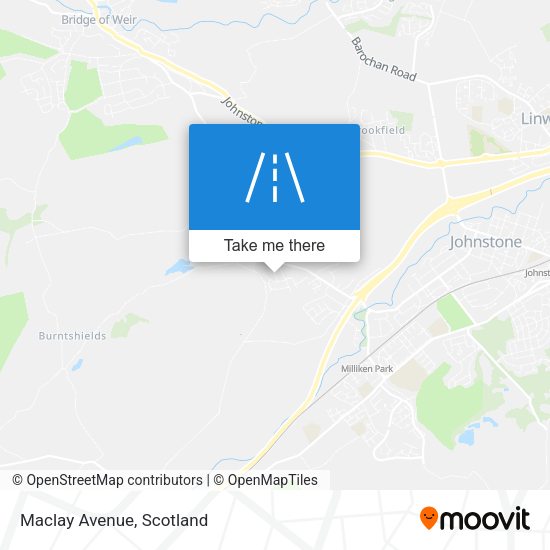 Maclay Avenue map