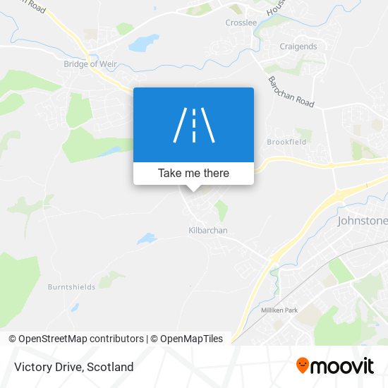 Victory Drive map