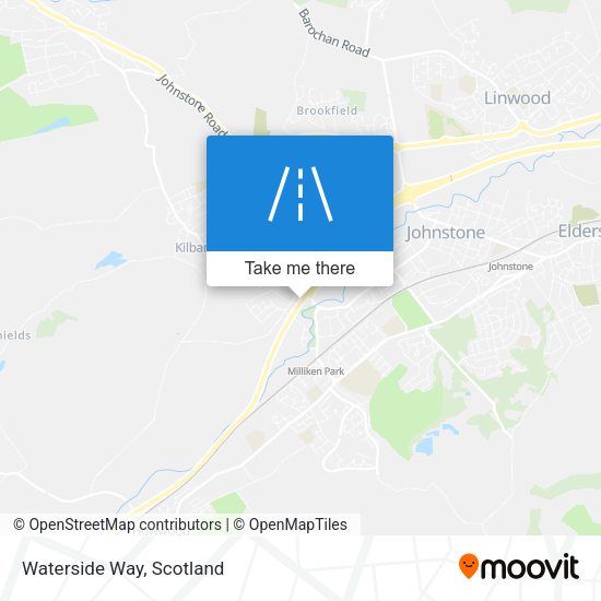 Waterside Way map