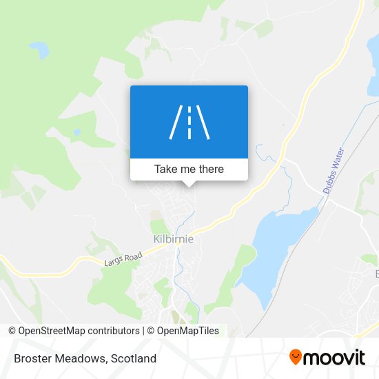 Broster Meadows map