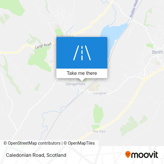 Caledonian Road map