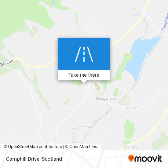 Camphill Drive map