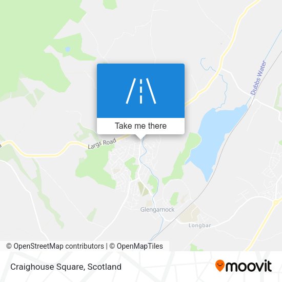 Craighouse Square map