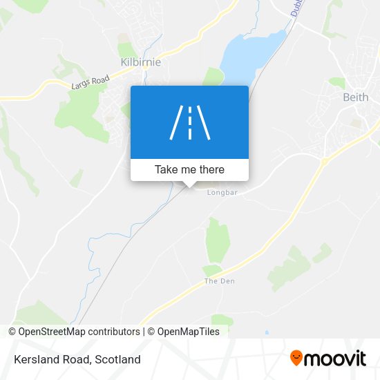 Kersland Road map