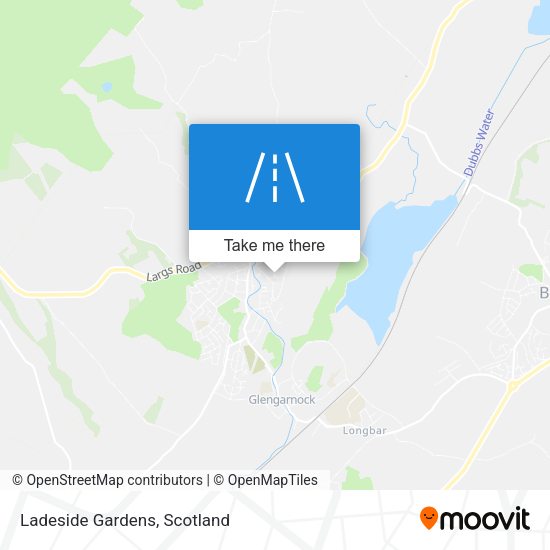 Ladeside Gardens map