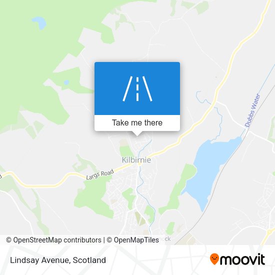 Lindsay Avenue map