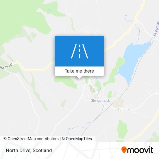 North Drive map