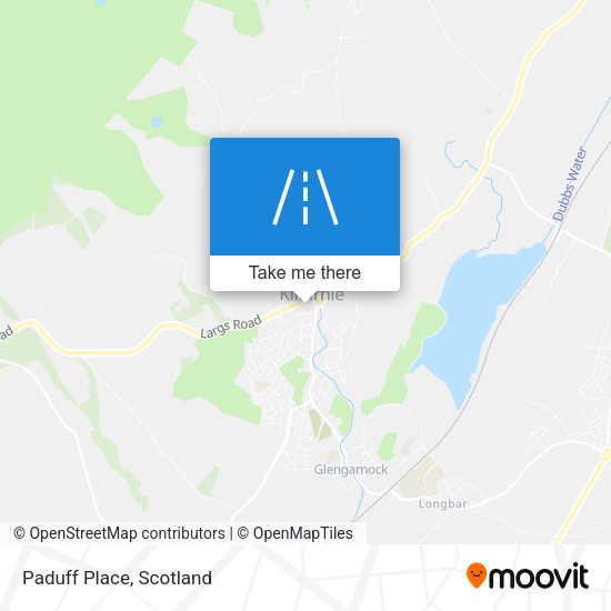 Paduff Place map
